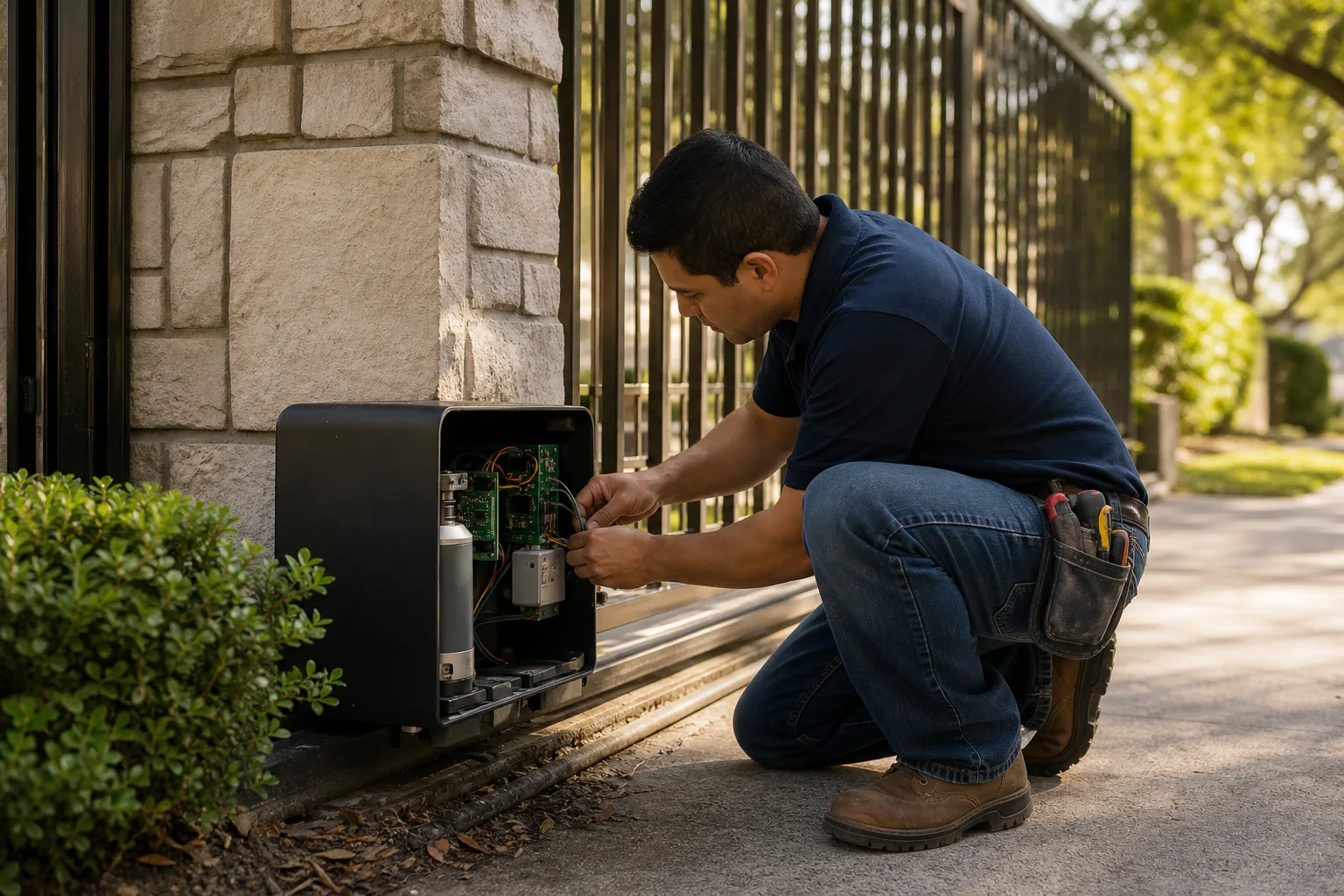 DoorKing Gate Repair in Houston: A Homeowner’s Guide
